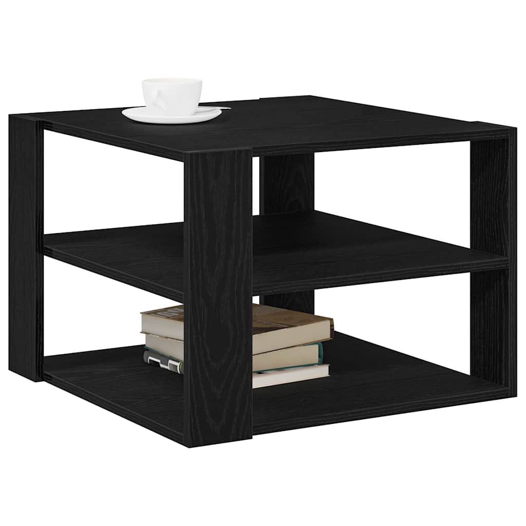 Kava Stol Crni Hrast 58 x 58 x 40 cm Konstrukcijsko drvo