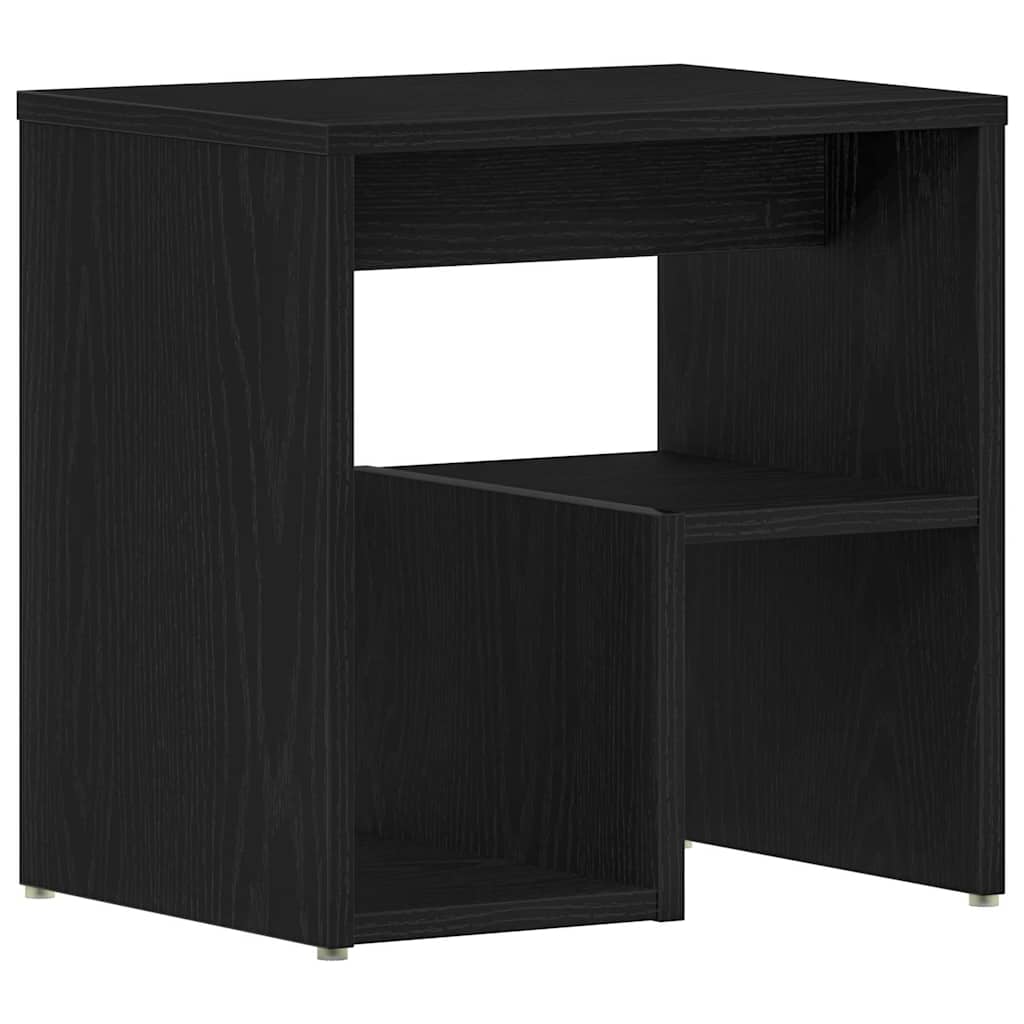 Noćni ormar 2 pcs Crni hrast 40 x 30 x 40 cm Konstruirano drvo