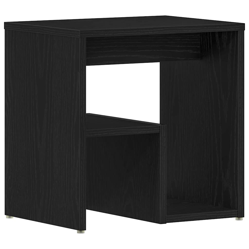 Noćni ormar 2 pcs Crni hrast 40 x 30 x 40 cm Konstruirano drvo