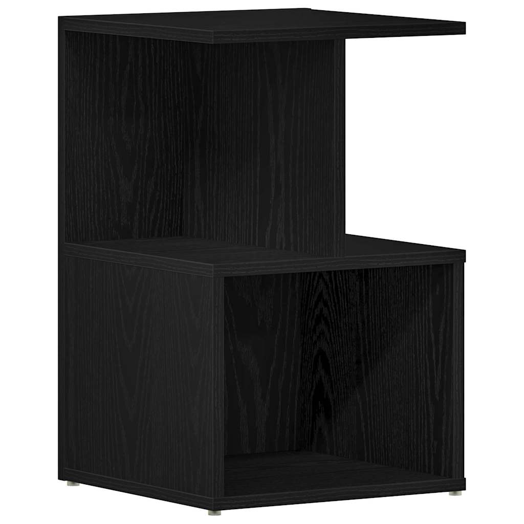 Noćni ormar Crni hrast 35 x 35 x 55 cm Konstruirano drvo