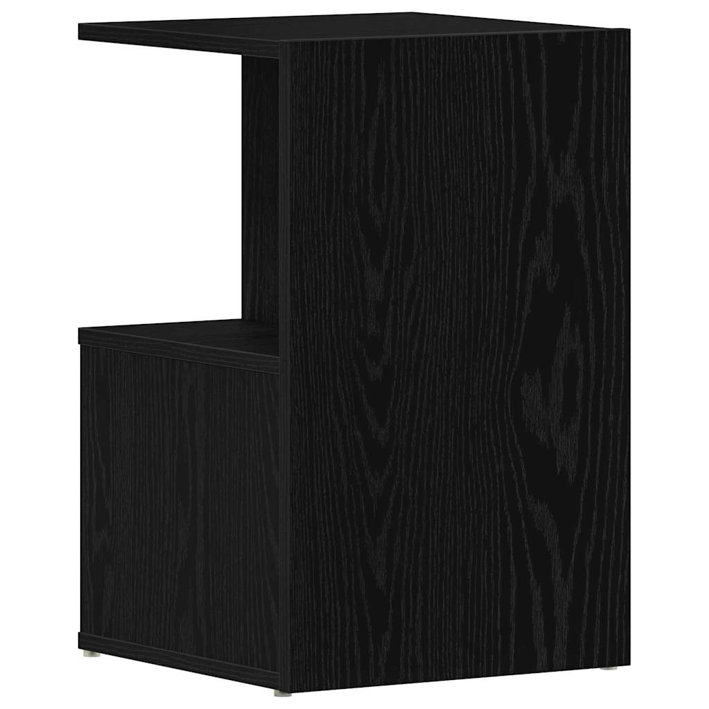 Noćni ormar Crni hrast 35 x 35 x 55 cm Konstruirano drvo