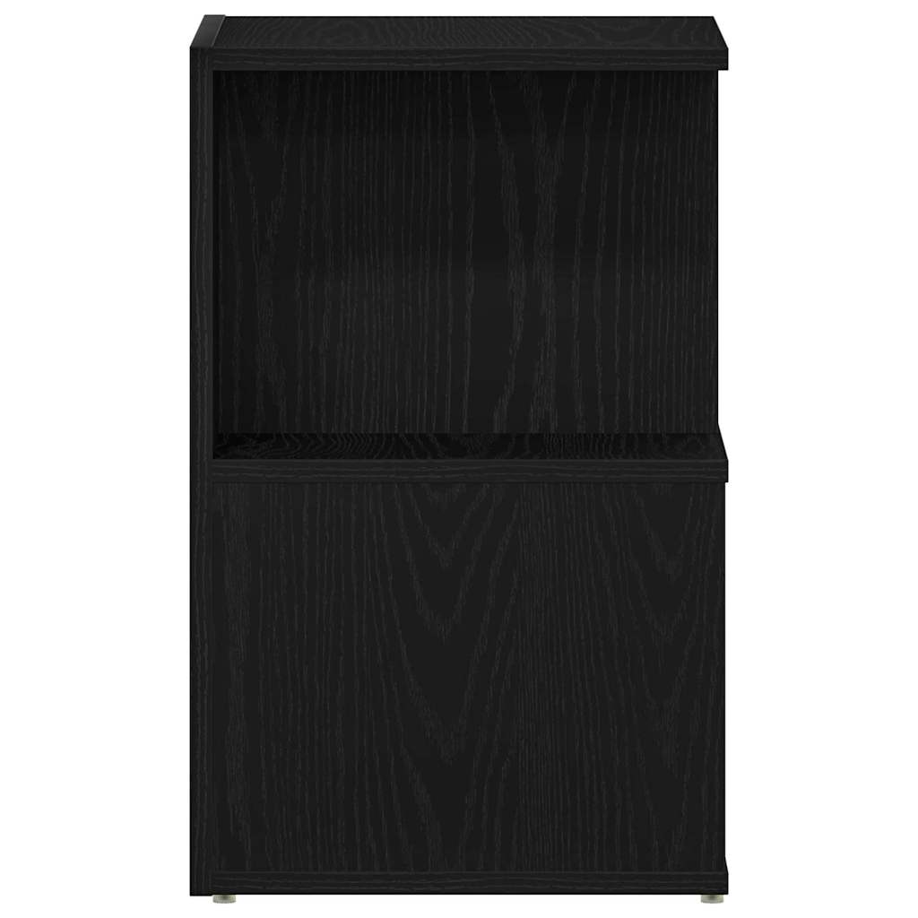 Noćni ormar Crni hrast 35 x 35 x 55 cm Konstruirano drvo