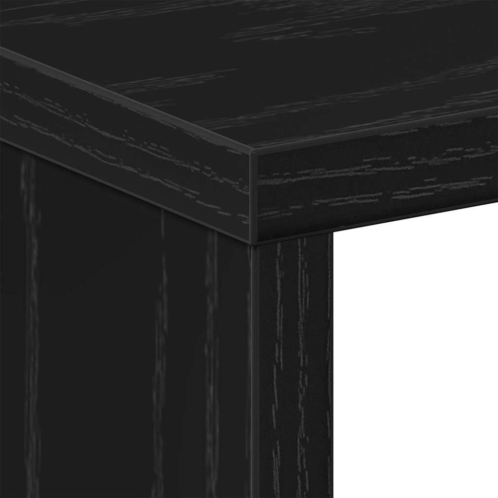 Noćni ormar Crni hrast 50 x 30 x 51,5 cm Konstruirano drvo