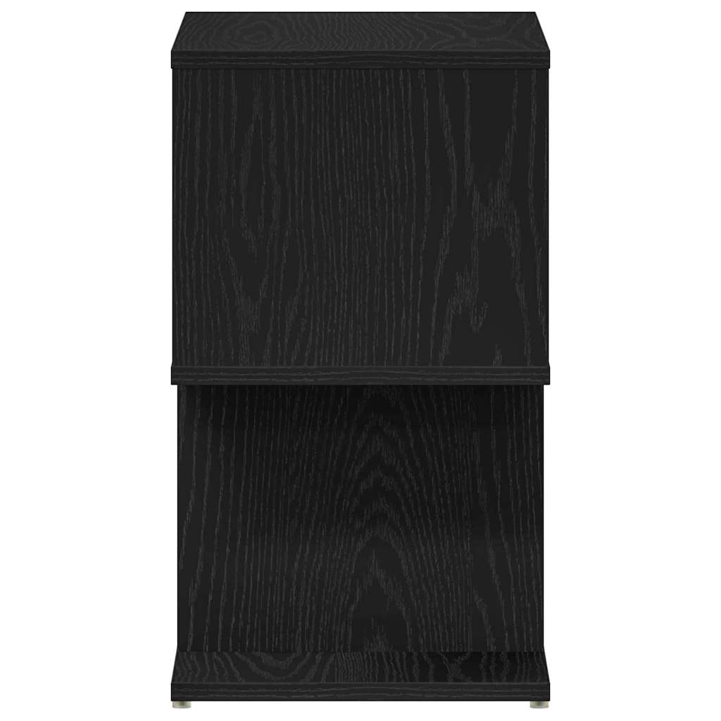 Noćni ormar Crni hrast 50 x 30 x 51,5 cm Konstruirano drvo