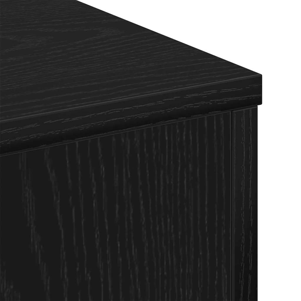 Kava Stol Crni hrast 60 x 60 x 31,5 cm Konstruirano drvo
