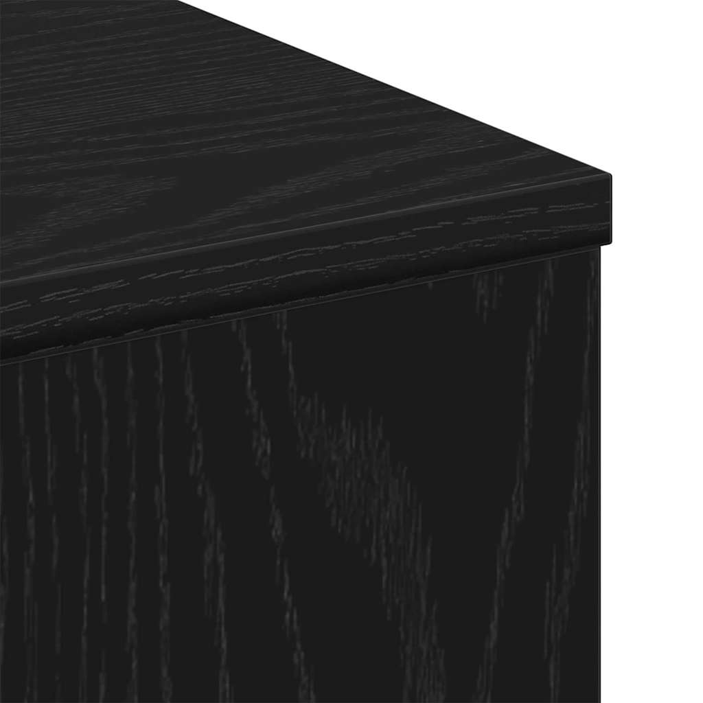 Kava Stol Crni hrast 90 x 67 x 33 cm Konstruirano drvo