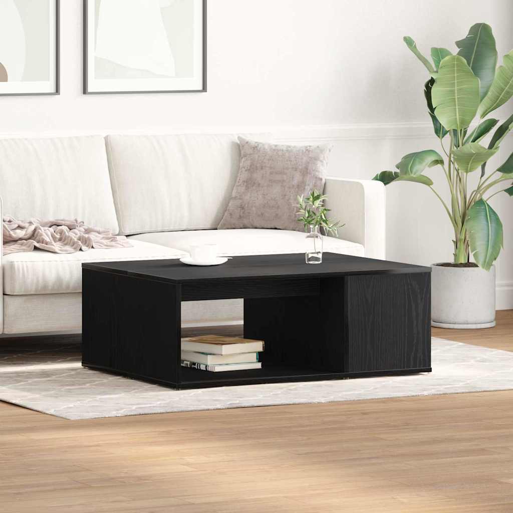 Kava Stol Crni hrast 90 x 67 x 33 cm Konstruirano drvo