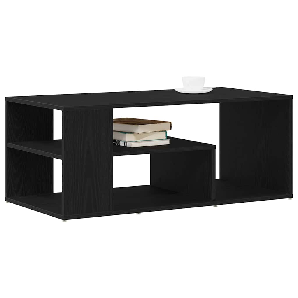 Kava Stol Crni hrast 100 x 50 x 40 cm Konstruirano drvo