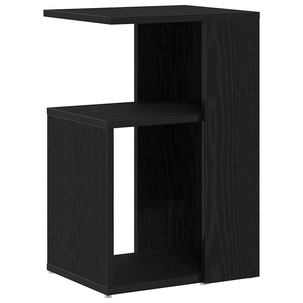 Bocni stol Crni hrast 36 x 30 x 56 cm Konstruirano drvo