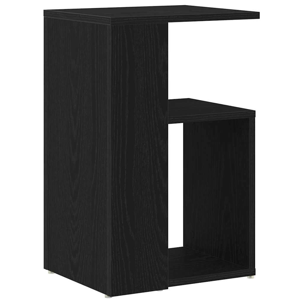 Bocni stol Crni hrast 36 x 30 x 56 cm Konstruirano drvo