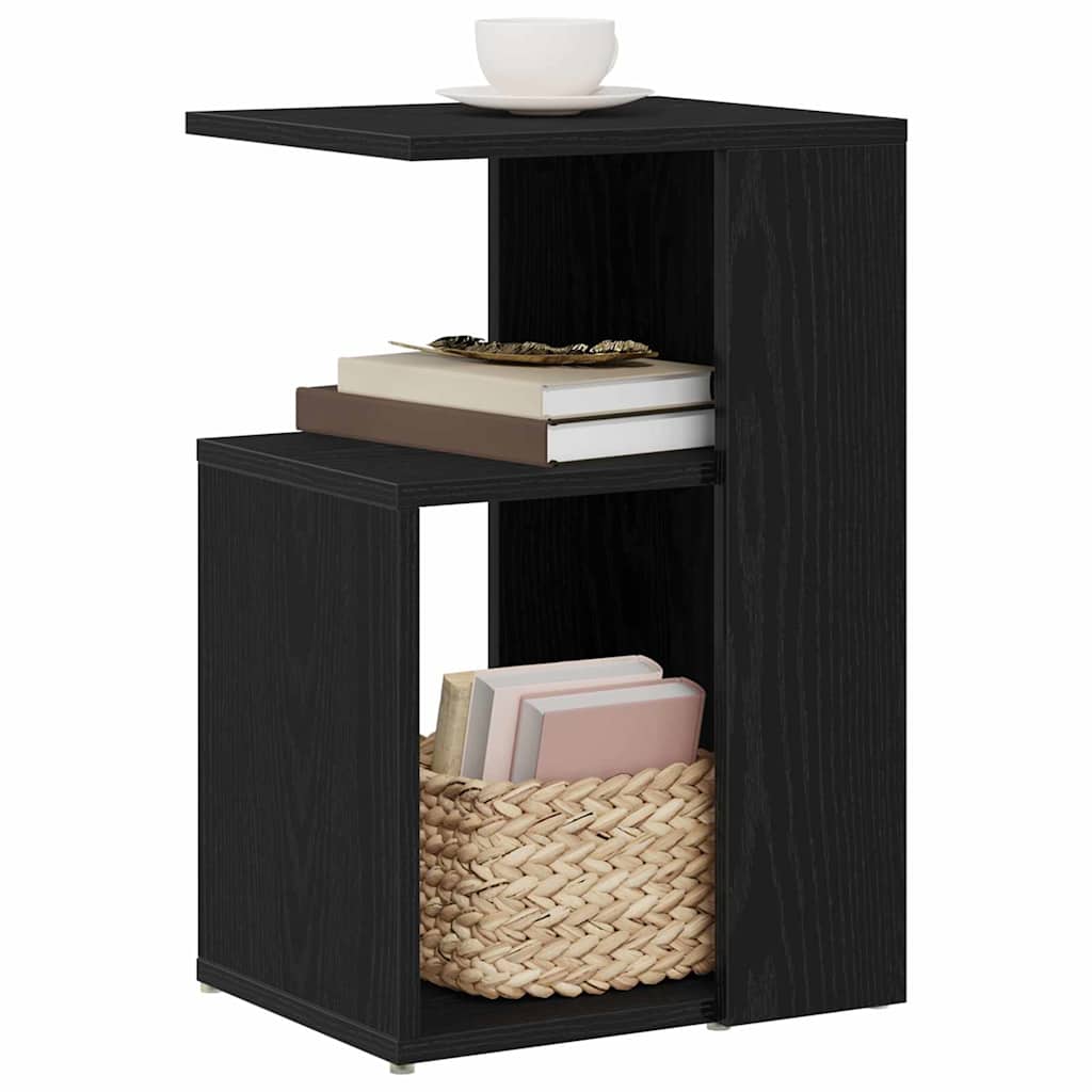 Bocni stol Crni hrast 36 x 30 x 56 cm Konstruirano drvo
