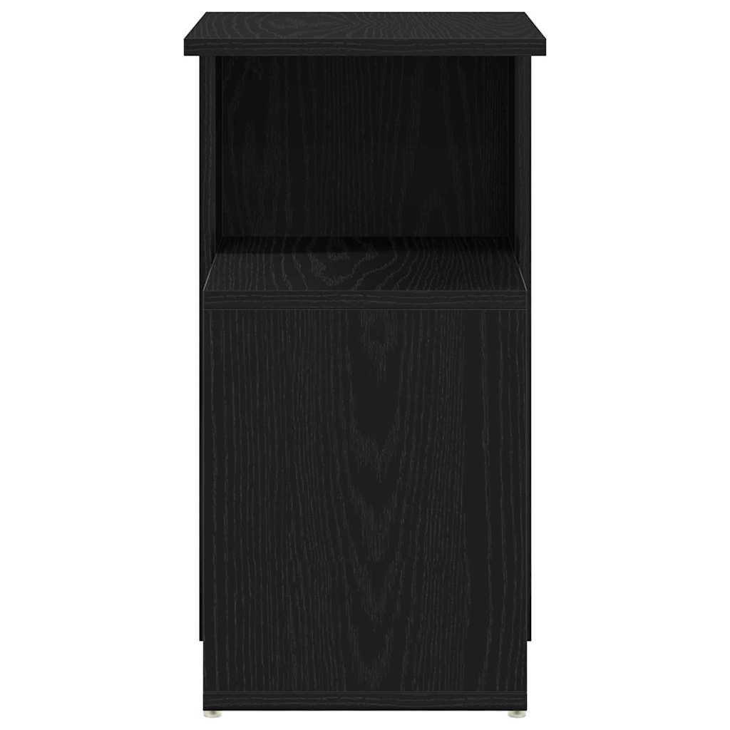 Bocni stol Crni hrast 36 x 30 x 56 cm Konstruirano drvo