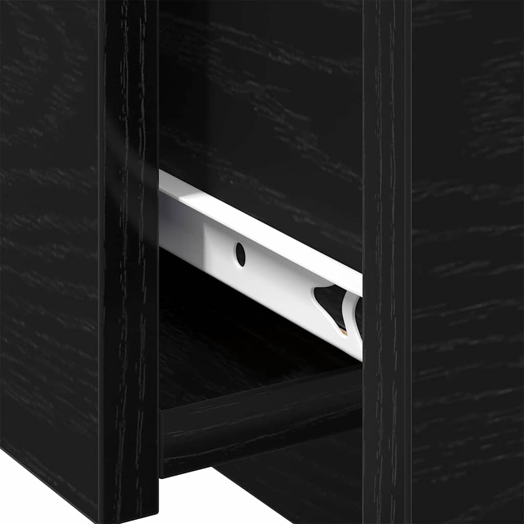 Kava Stol Crni hrast 90 x 60 x 31 cm Konstruirano drvo
