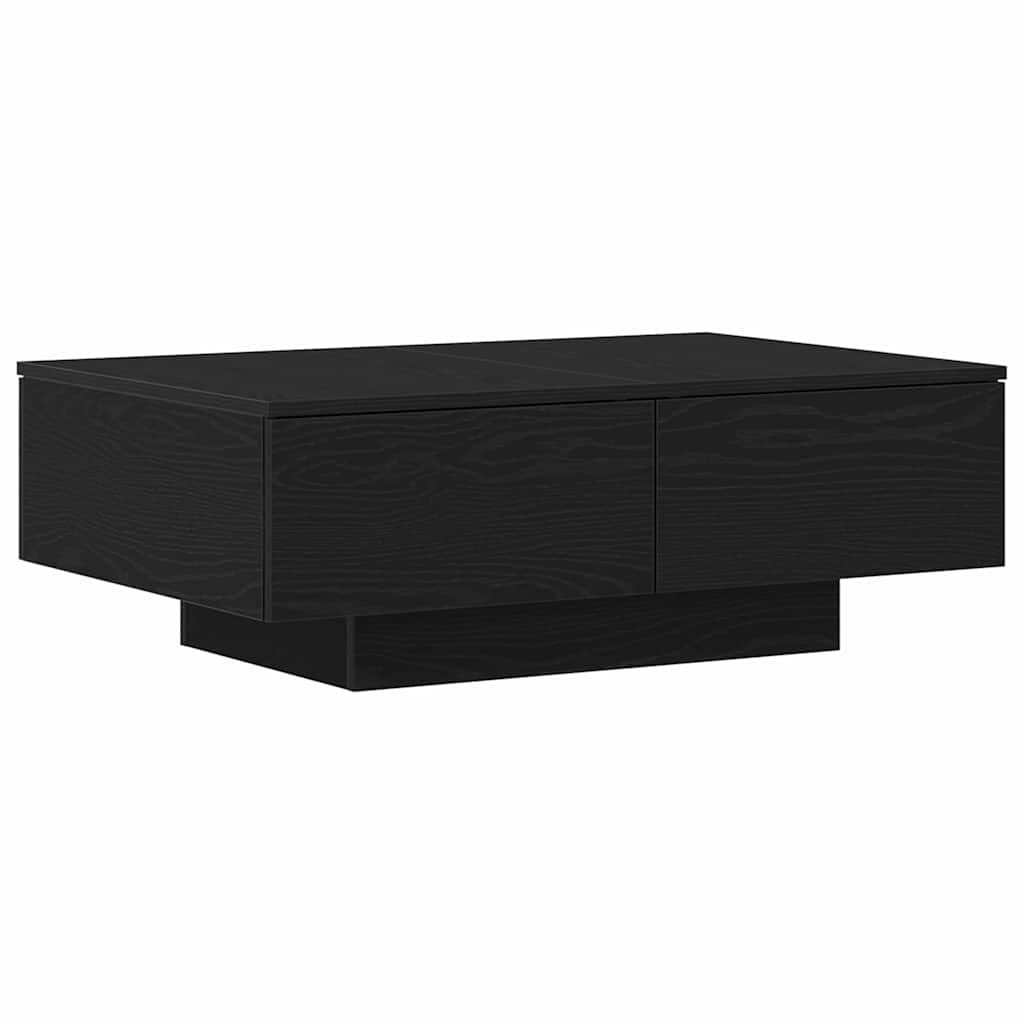 Kava Stol Crni hrast 90 x 60 x 31 cm Konstruirano drvo