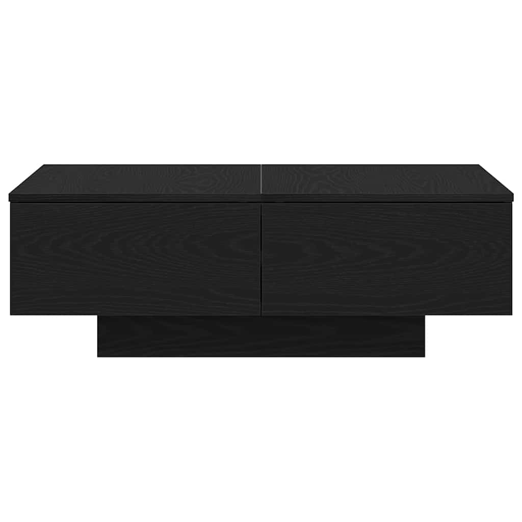 Kava Stol Crni hrast 90 x 60 x 31 cm Konstruirano drvo