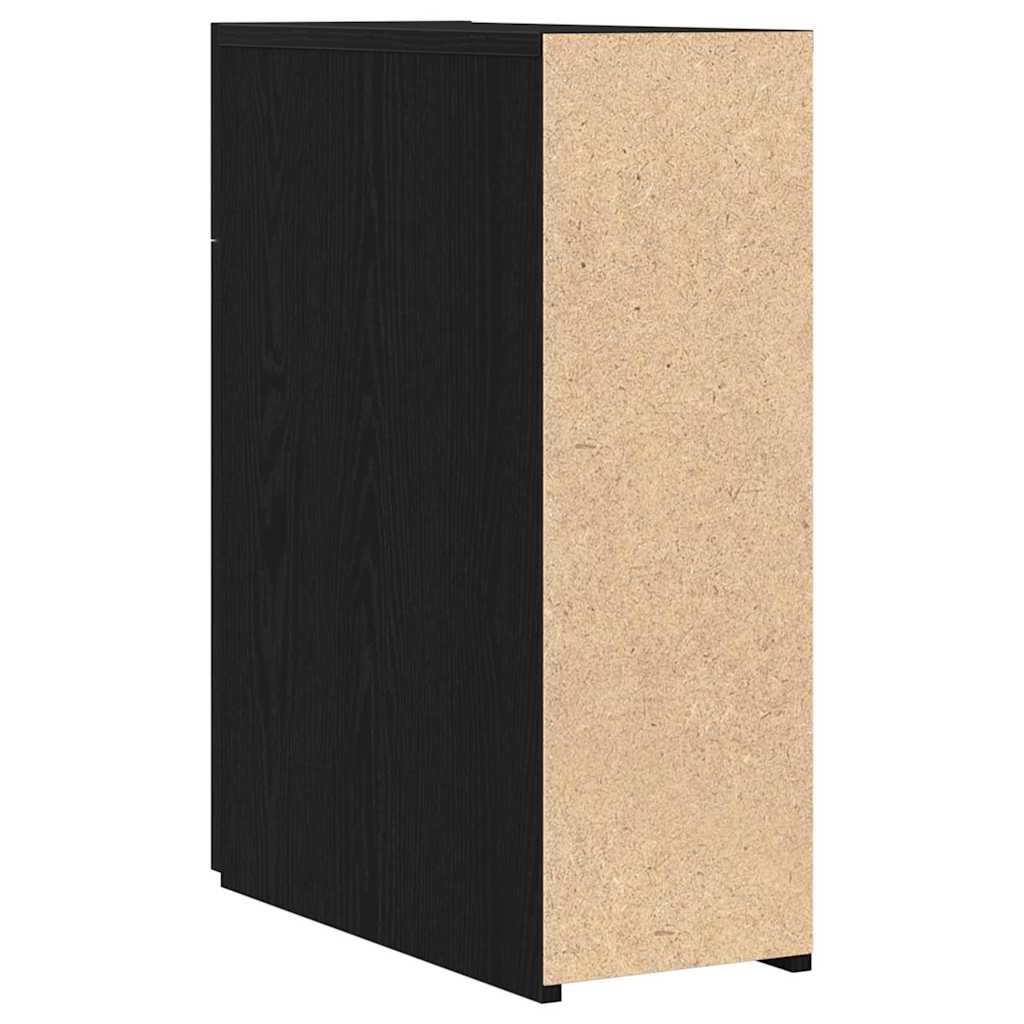 Apotekarski ormar Crni hrast 20 x 45,5 x 60 cm