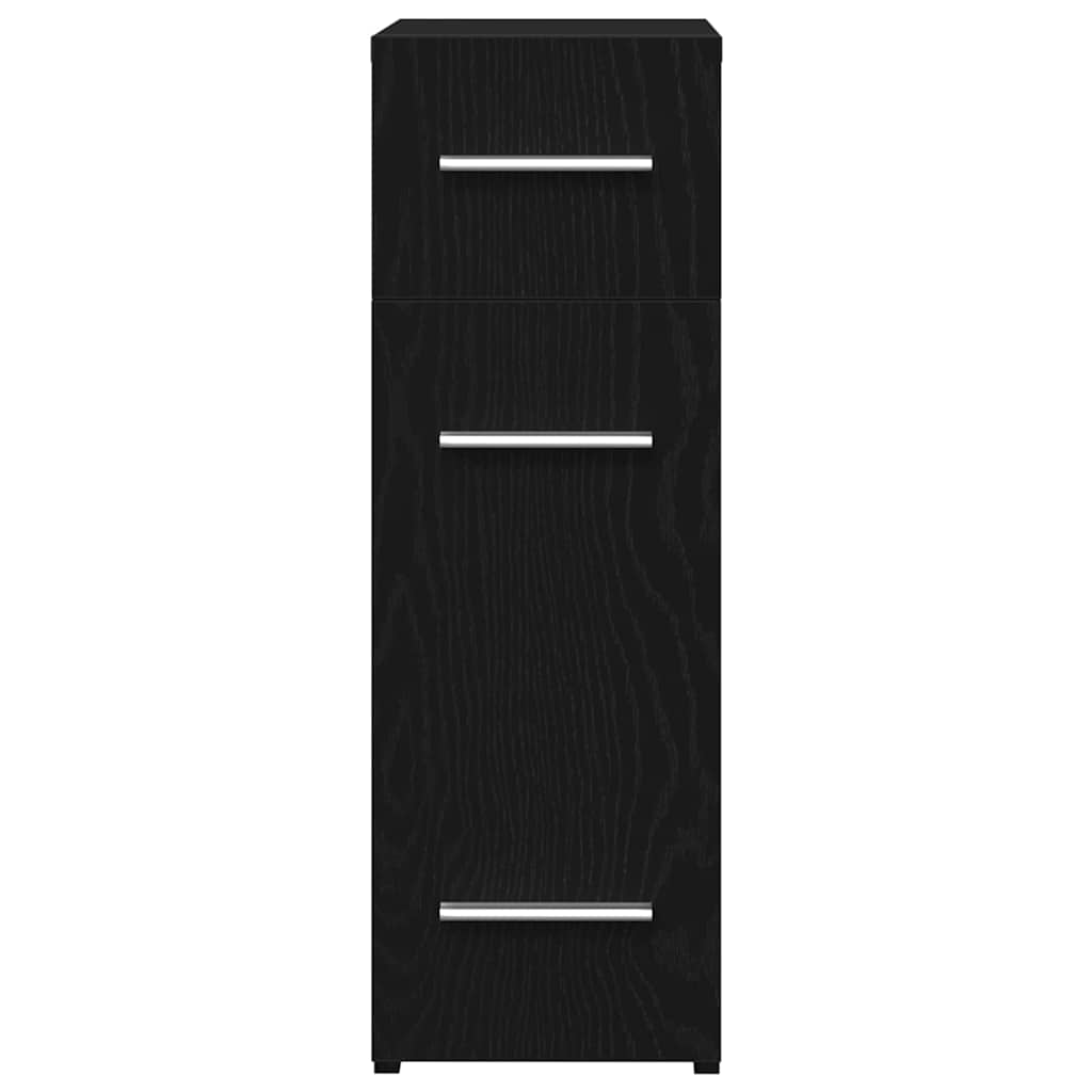 Apotekarski ormar Crni hrast 20 x 45,5 x 60 cm