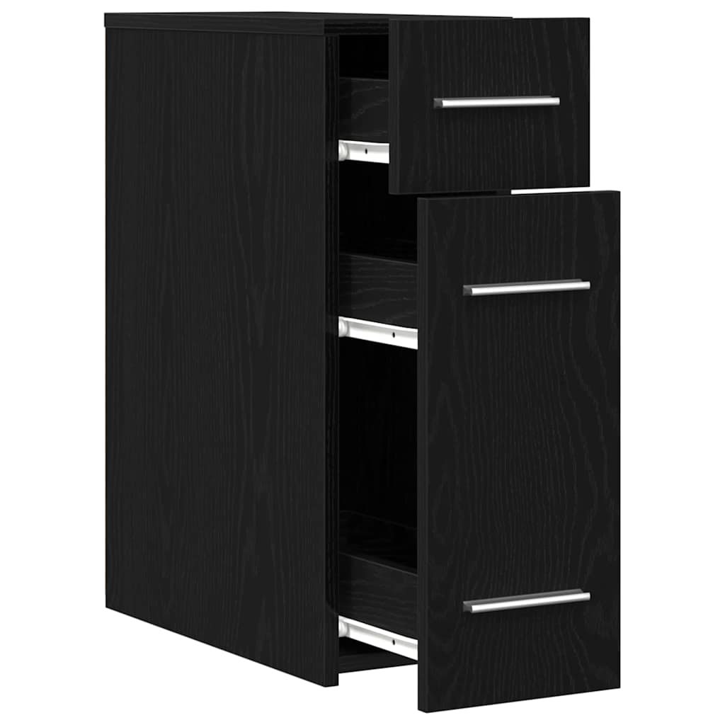 Apotekarski ormar Crni hrast 20 x 45,5 x 60 cm