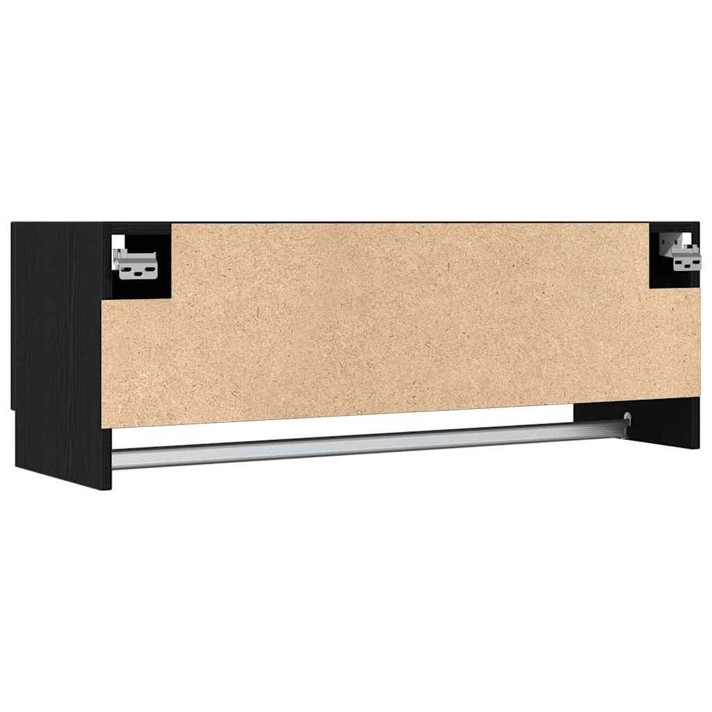 Ormarić Zidne Crni hrast 100 x 32,5 x 35 cm Konstruirano drvo