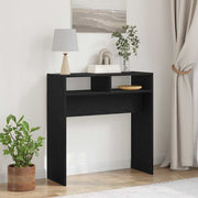 Konzolna stolica Crni hrast 78 x 30 x 80 cm Konstruirano drvo