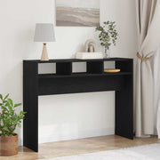 Konzolni Stol Crni hrast 105 x 30 x 80 cm Konstruirano drvo