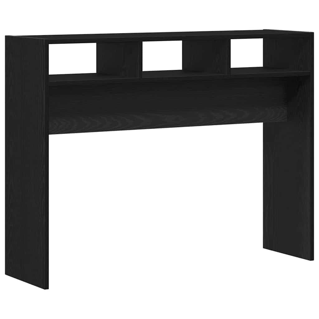 Konzolni Stol Crni hrast 105 x 30 x 80 cm Konstruirano drvo