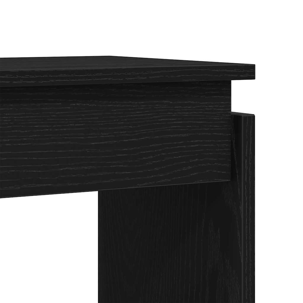 Konzolna stolica Crni hrast 80 x 30 x 80 cm Konstruirano drvo