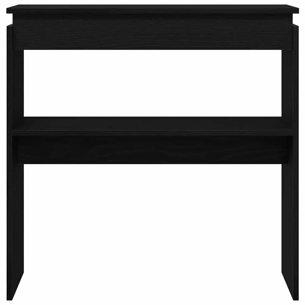 Konzolna stolica Crni hrast 80 x 30 x 80 cm Konstruirano drvo