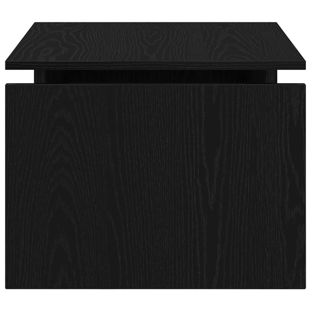 Kava Stol Crni hrast 68 x 50 x 38 cm Konstruirano drvo