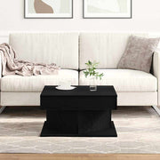Kava Stol Crni hrast 57 x 57 x 30 cm Konstruirano drvo
