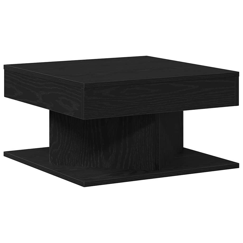 Kava Stol Crni hrast 57 x 57 x 30 cm Konstruirano drvo