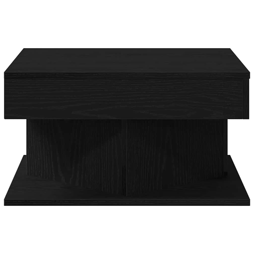 Kava Stol Crni hrast 57 x 57 x 30 cm Konstruirano drvo