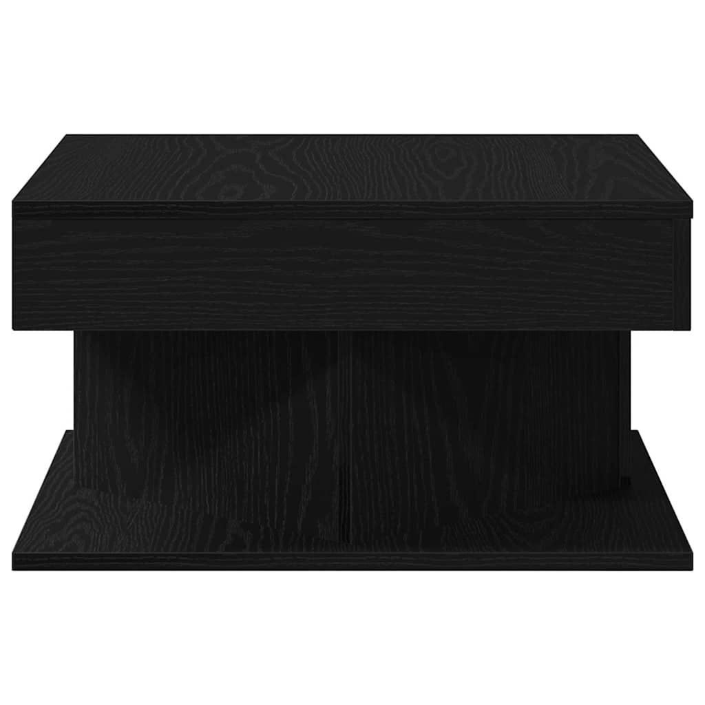 Kava Stol Crni hrast 57 x 57 x 30 cm Konstruirano drvo