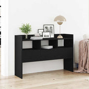 Kreveta Crni hrast 105 x 30 x 70 cm Konstruirano drvo