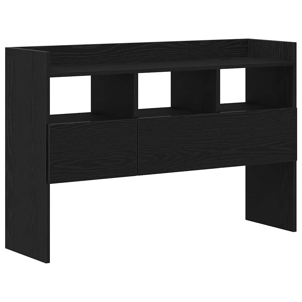 Kreveta Crni hrast 105 x 30 x 70 cm Konstruirano drvo
