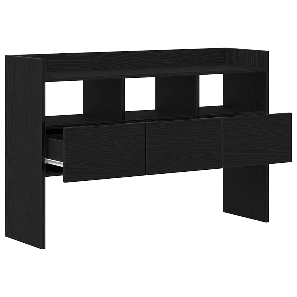 Kreveta Crni hrast 105 x 30 x 70 cm Konstruirano drvo