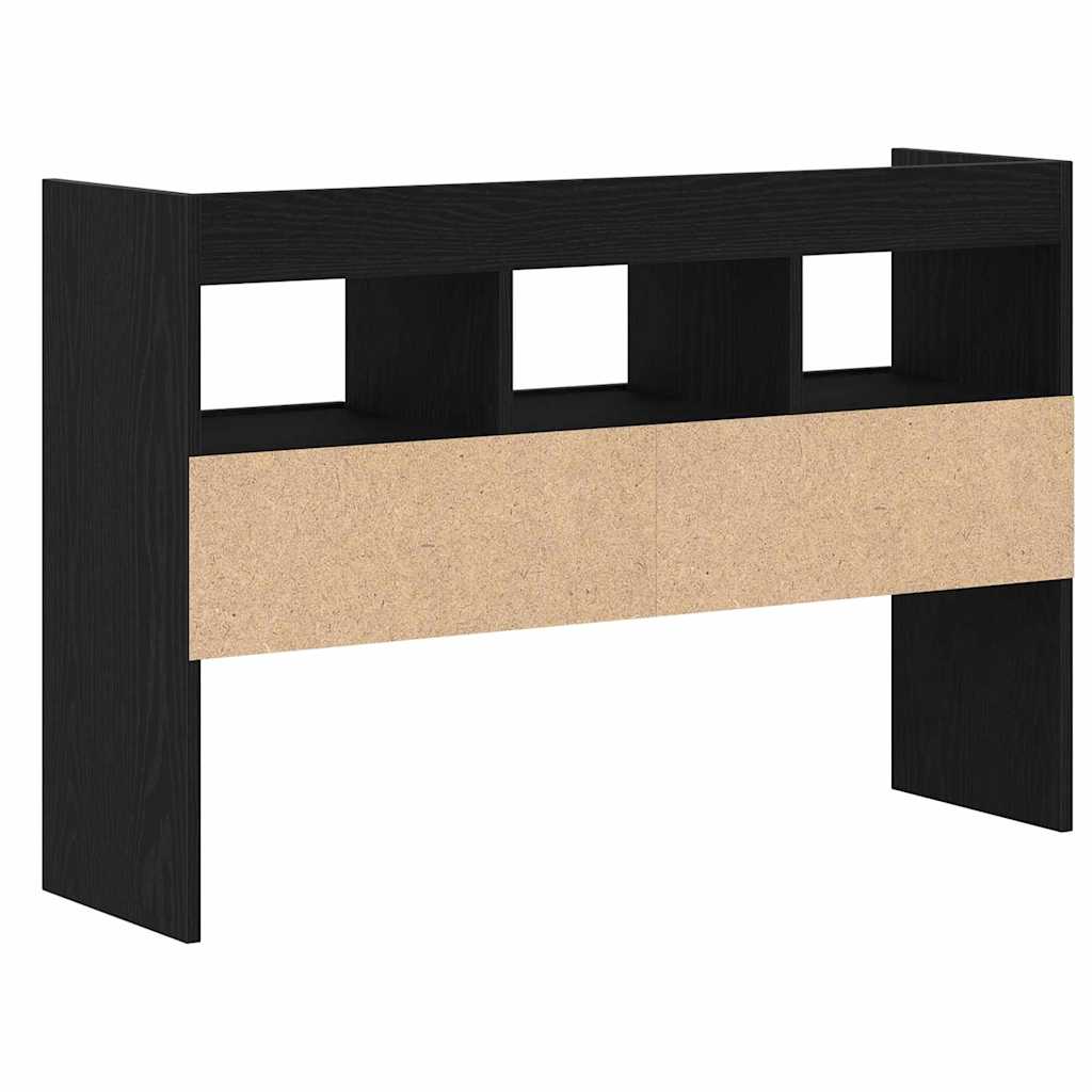 Kreveta Crni hrast 105 x 30 x 70 cm Konstruirano drvo