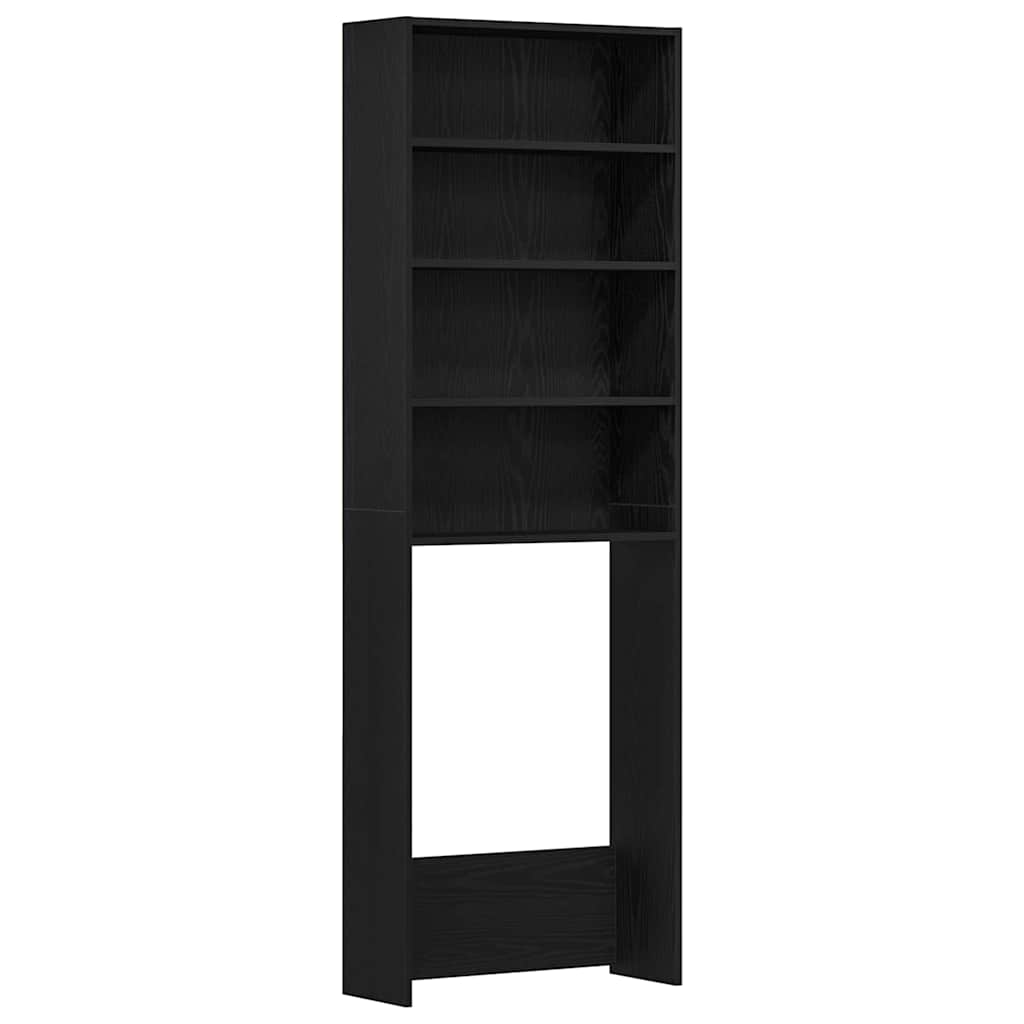 Ormar za perilicu rublja Crni hrast 64 x 24 x 190 cm