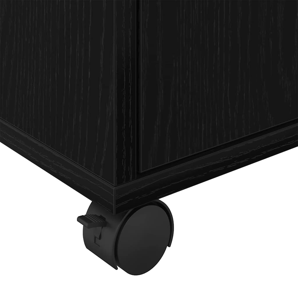 Mobilni ormar Crni hrast 45 x 38 x 54 cm Konstruirano drvo