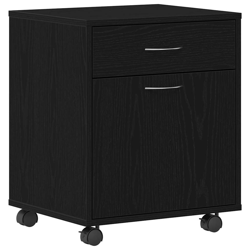Mobilni ormar Crni hrast 45 x 38 x 54 cm Konstruirano drvo