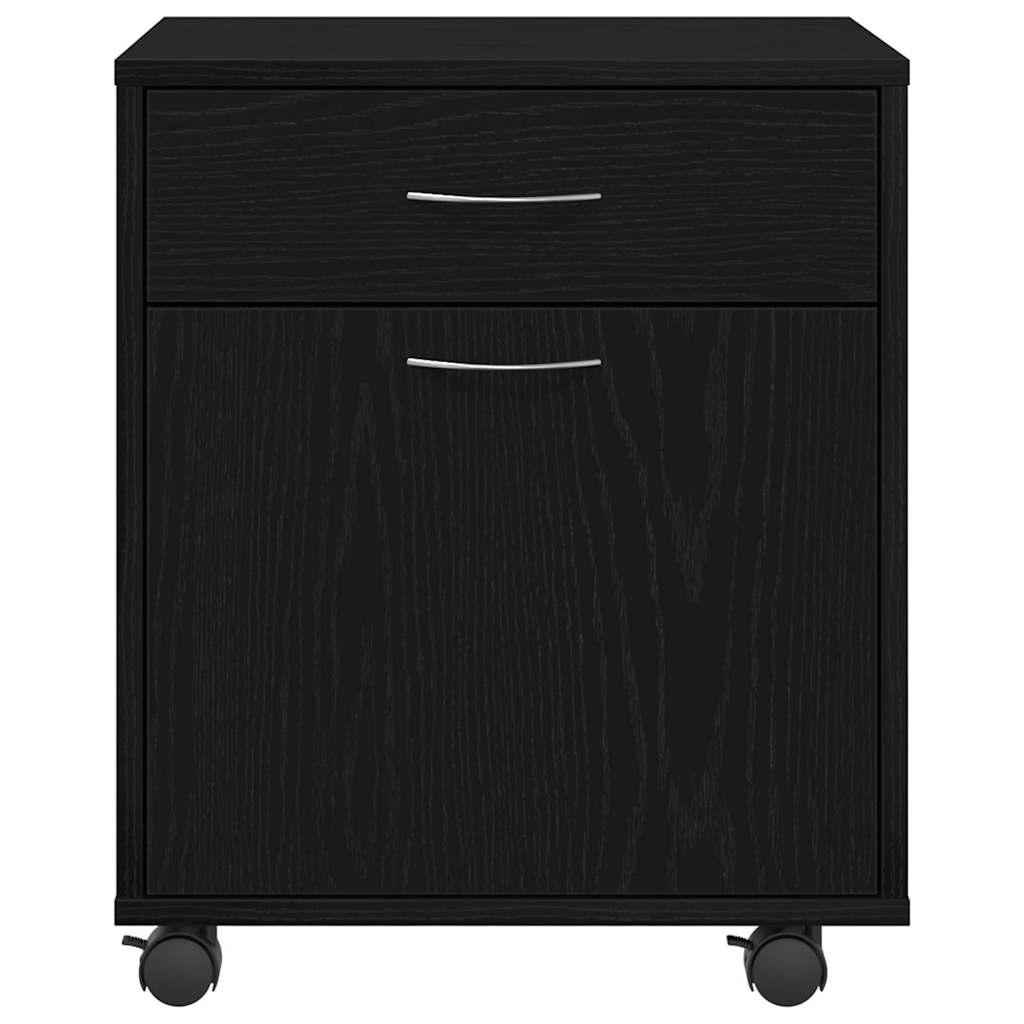 Mobilni ormar Crni hrast 45 x 38 x 54 cm Konstruirano drvo
