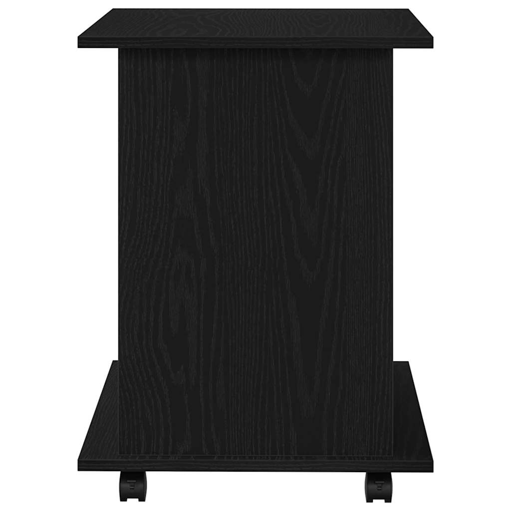 Mobilni ormar Crni hrast 60 x 45 x 55 cm Konstruirano drvo
