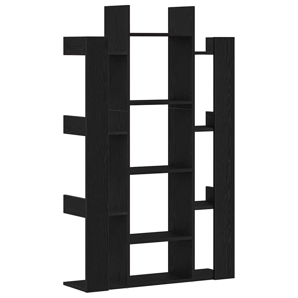 Police za knjige Crni hrast 86 x 25,5 x 140 cm