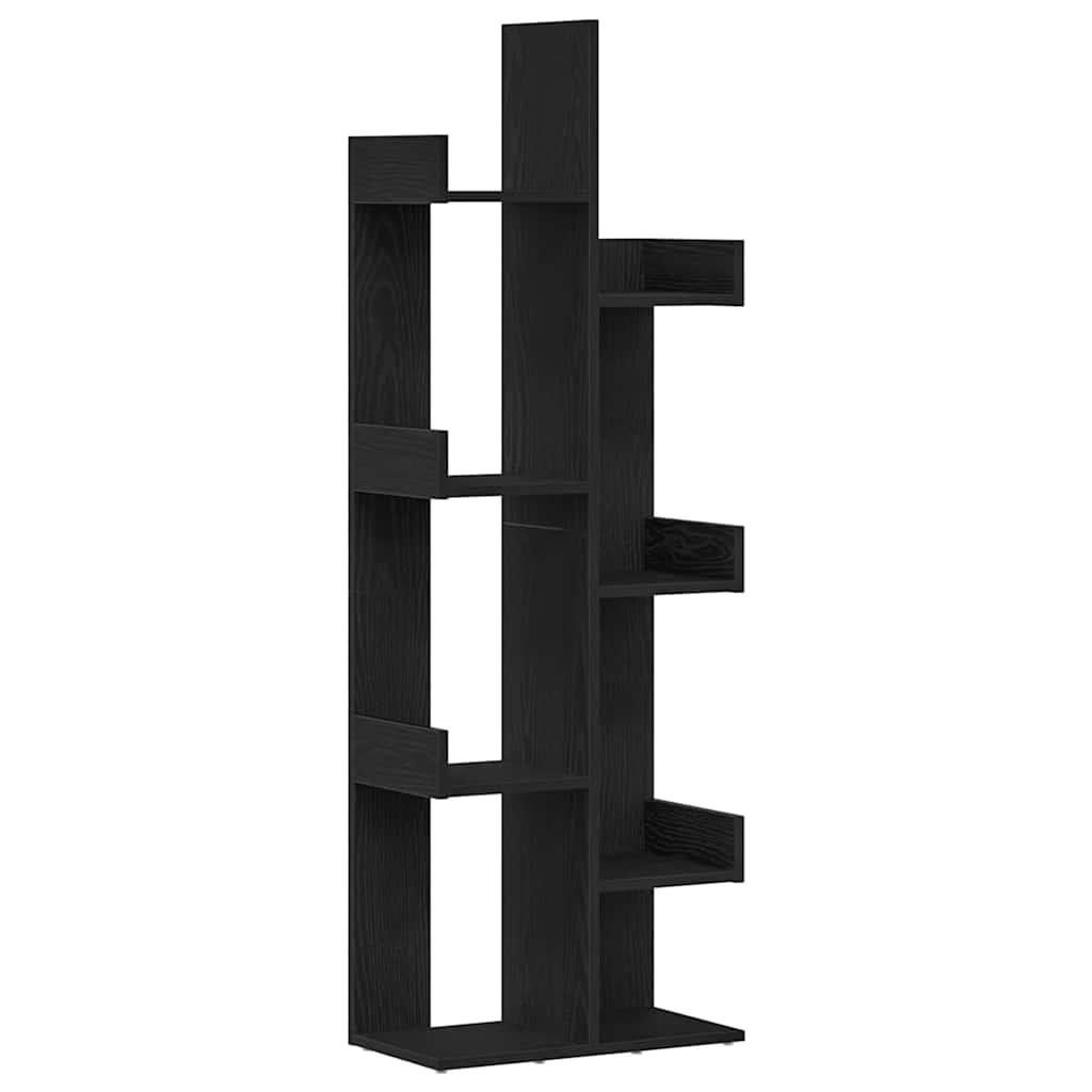 Police za knjige Crni hrast 48 x 25,5 x 140 cm