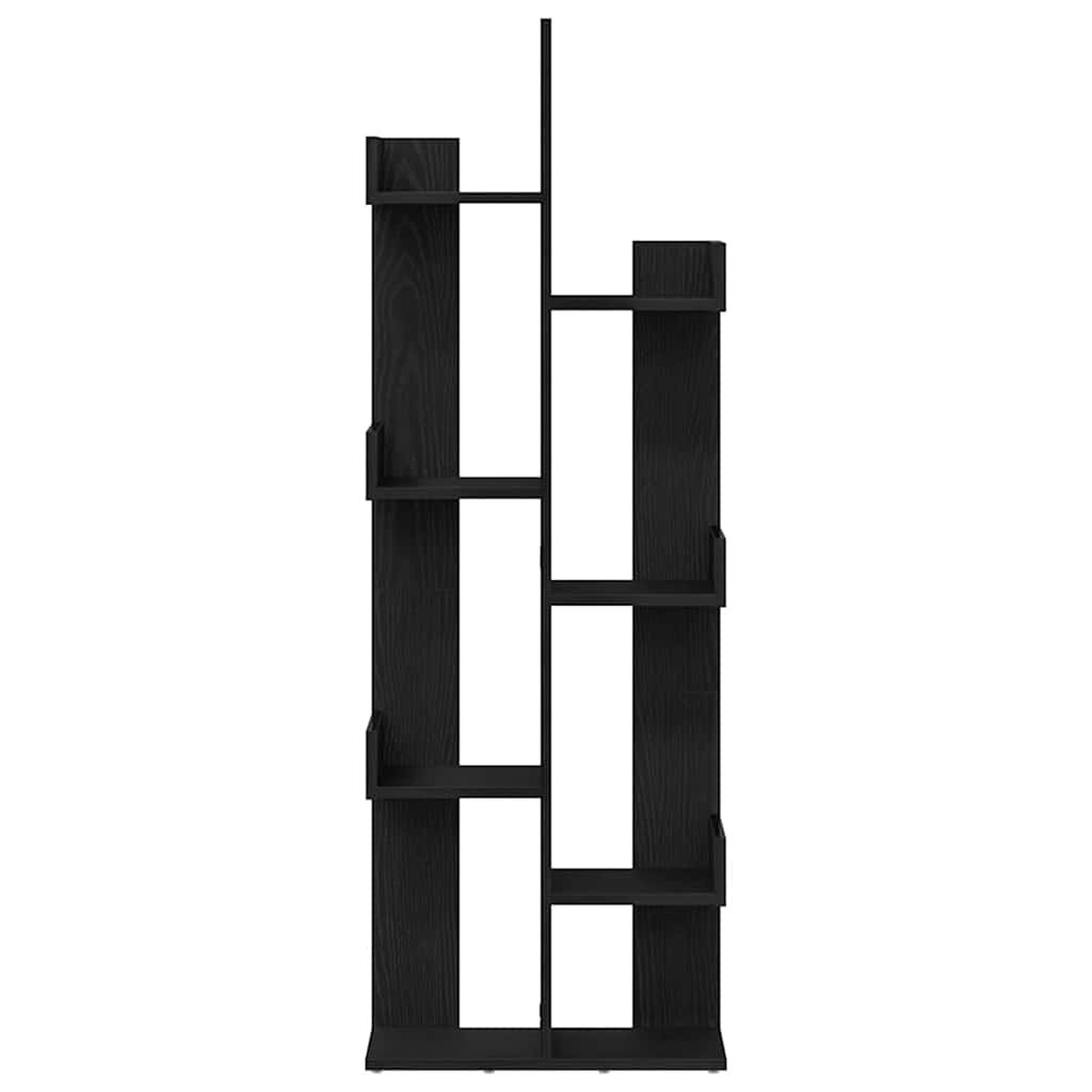 Police za knjige Crni hrast 48 x 25,5 x 140 cm