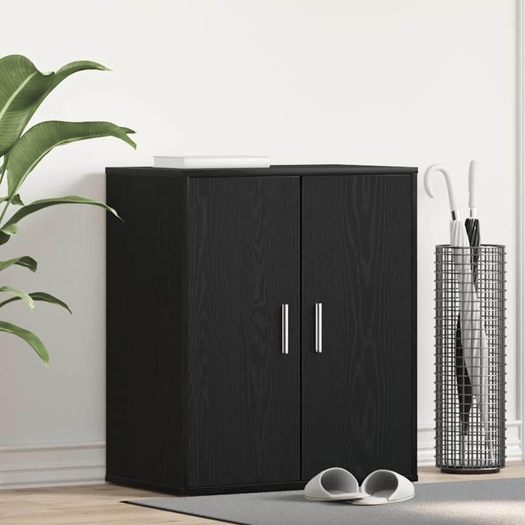 Ormar za cipele Crni hrast 60 x 35 x 70 cm Konstruirano drvo