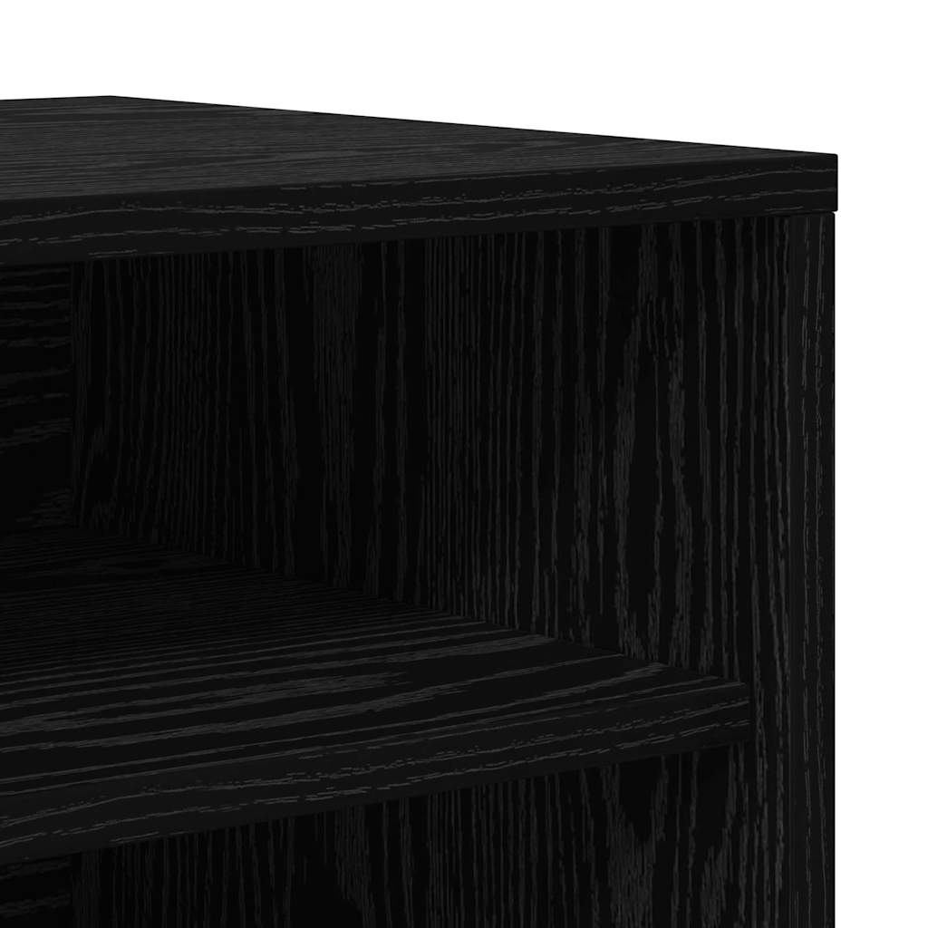 Ormar za cipele Crni hrast 60 x 35 x 70 cm Konstruirano drvo