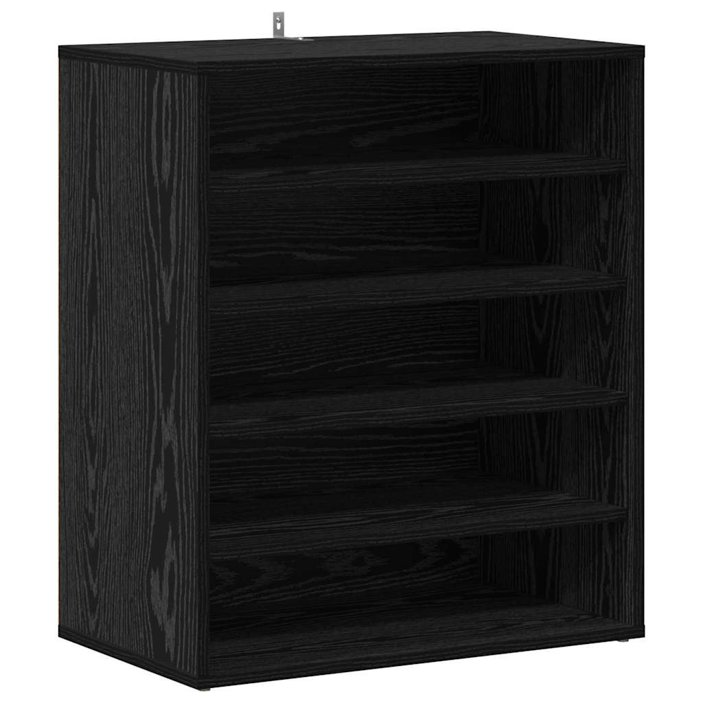Ormar za cipele Crni hrast 60 x 35 x 70 cm Konstruirano drvo