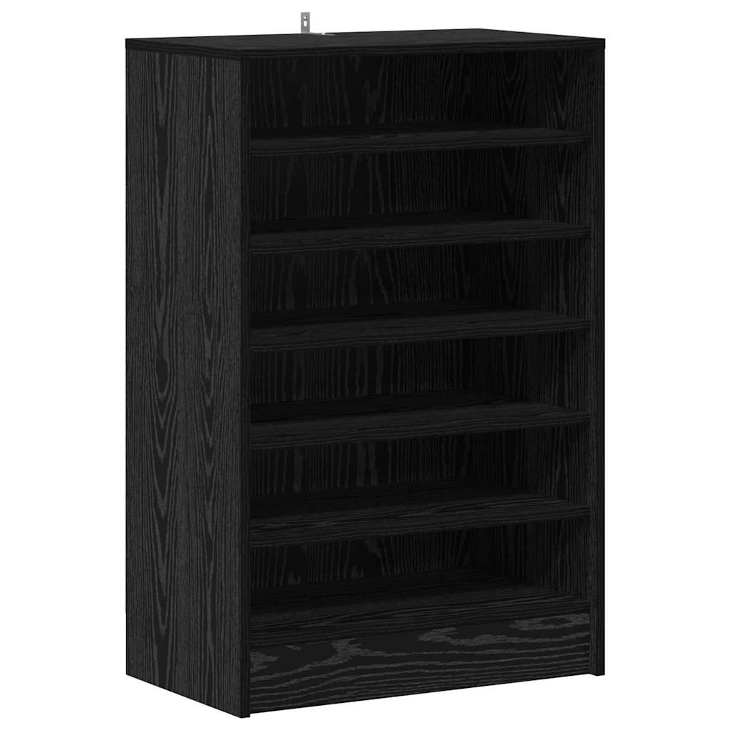 Ormar za cipele Crni hrast 60 x 35 x 92 cm Konstruirano drvo