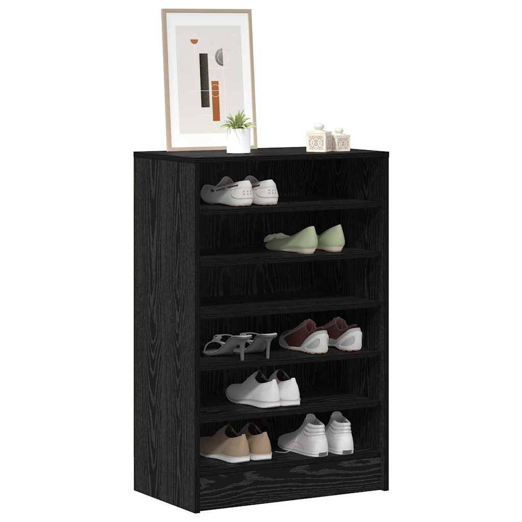 Ormar za cipele Crni hrast 60 x 35 x 92 cm Konstruirano drvo